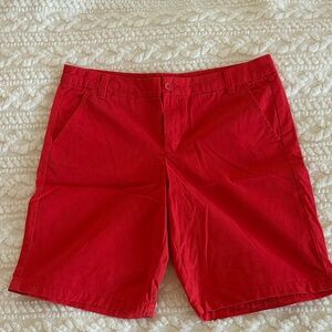 GAP Classic Red Women's Bermudas